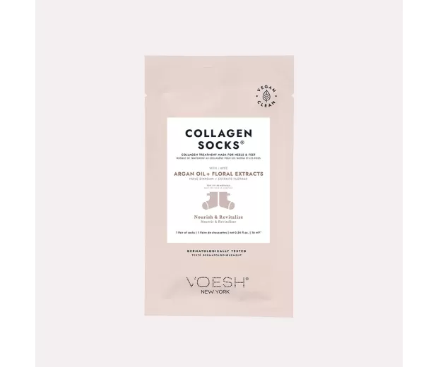 Kolageno kojinės su argano aliejumi ir gėlių ekstraktais | VOESH Collagen Socks with Argan Oil + Floral Extracts