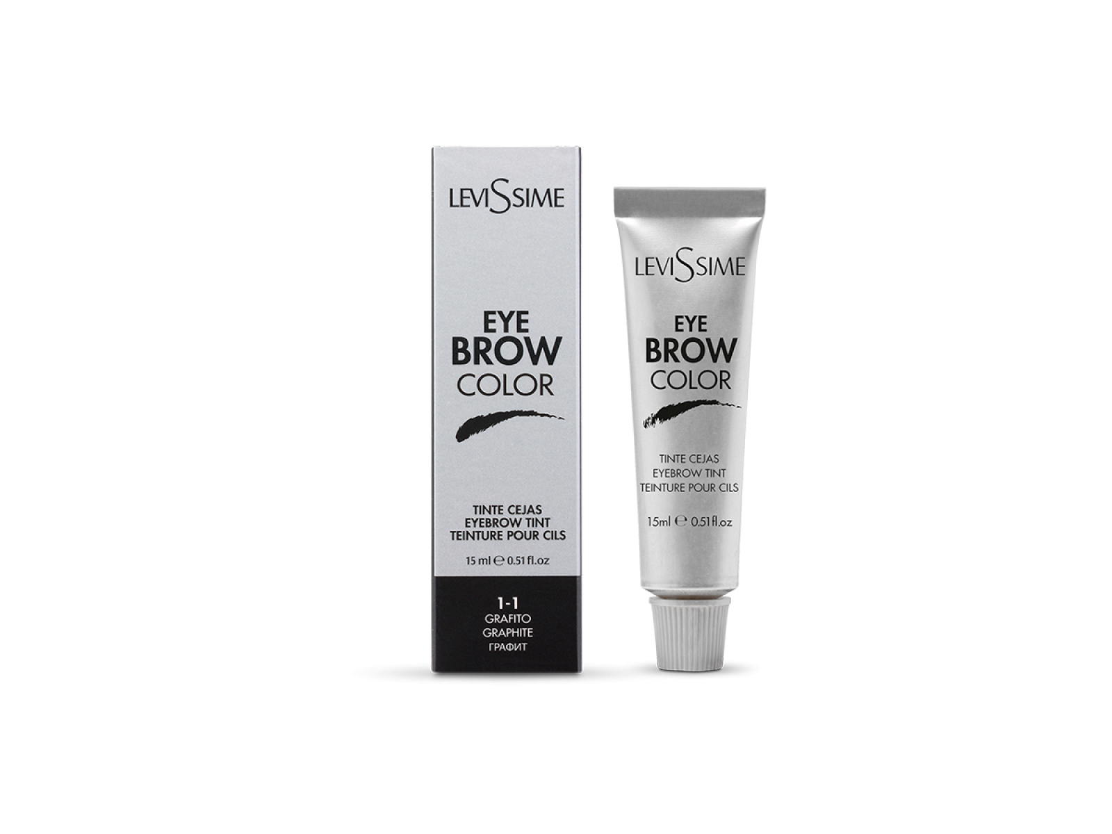 Levissime antakių dažai grafito spalvos (15 ml) | Levissime EyeBrow Tint Graphite (15ml) Levissime antakių dažai grafito spalvos (15 ml) | Levissime EyeBrow Tint Graphite (15ml)