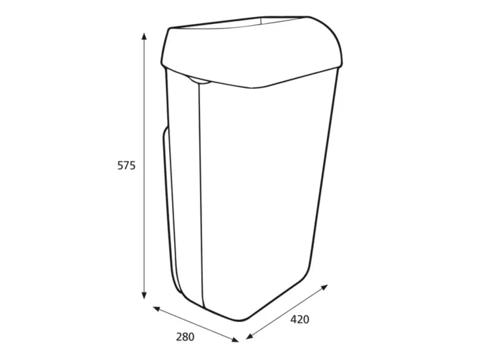 Katrin Šiukšlių dėžė su dangčiu 50 l, balta (91912) | Katrin Plastic Bin 50 Litre With Lid For Waste, White (91912) Katrin Šiukšlių dėžė su dangčiu 50 l, balta (91912) | Katrin Plastic Bin 50 Litre With Lid For Waste, White (91912)