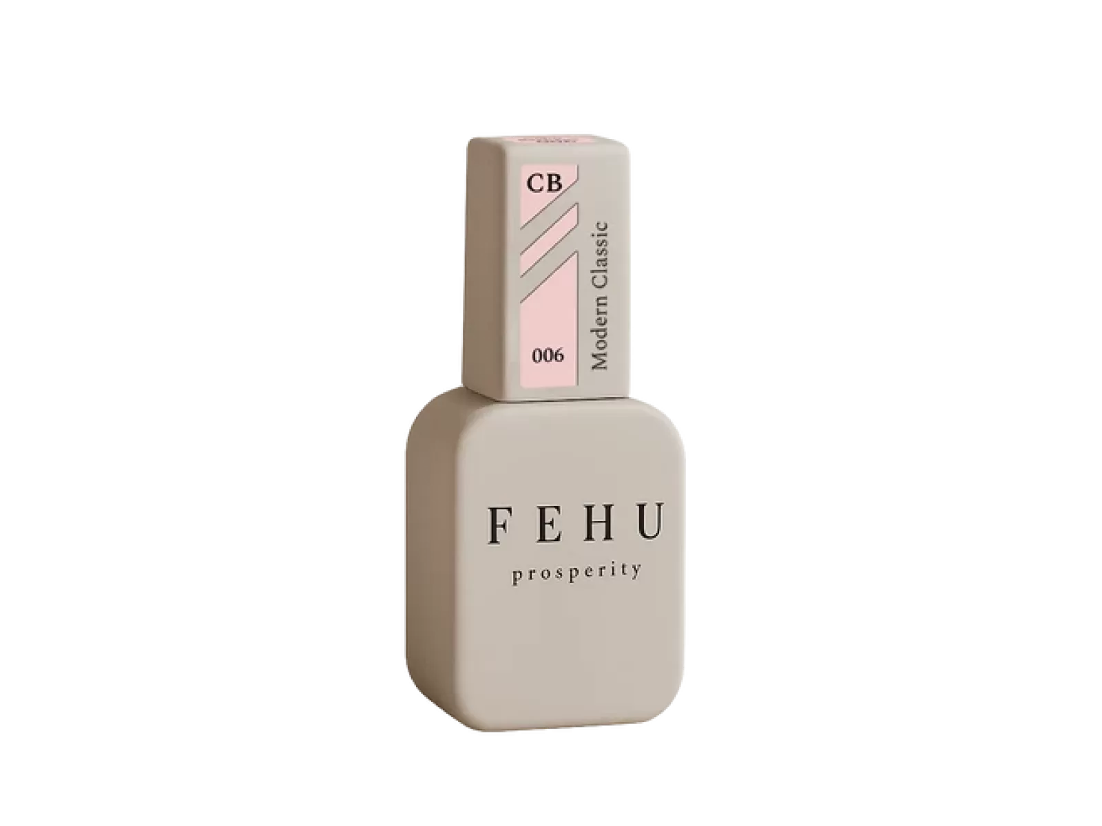 FEHU Spalvotas bazinis gelis #06 Modern Classic, 12 ml | Color Base Gel Modern Classic #06, 12 ml
