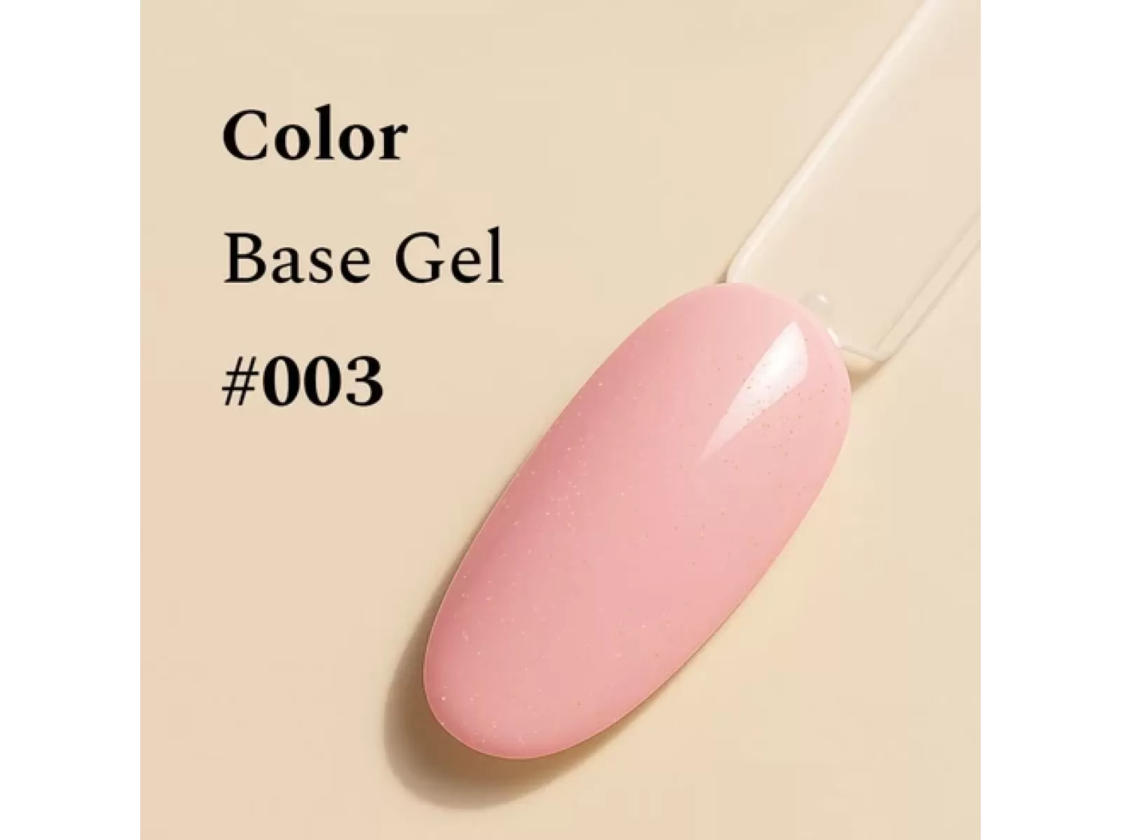 FEHU Spalvotas bazinis gelis #03 Sakura Flower, 12 ml | Color Base Gel Sakura Flower #03, 12 ml