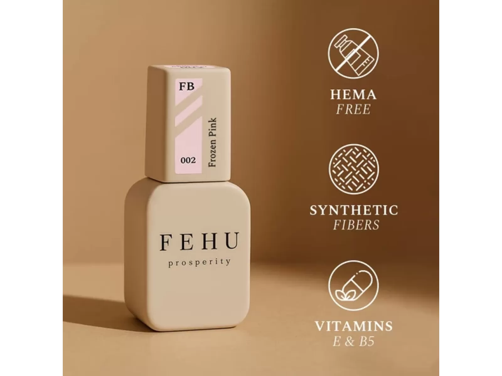 FEHU Bazinis gelis su pluoštu #02 sušalusi rožė, 12 ml | Fiber Base Gel Frozen Pink #02, 12 ml FEHU Bazinis gelis su pluoštu #02 sušalusi rožė, 12 ml | Fiber Base Gel Frozen Pink #02, 12 ml