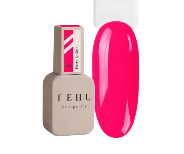 FEHU Gelinis lakas #209 Party Animal, 12 ml | Gel Polish #209 Party Animal, 12 ml FEHU Gelinis lakas #209 Party Animal, 12 ml | Gel Polish #209 Party Animal, 12 ml