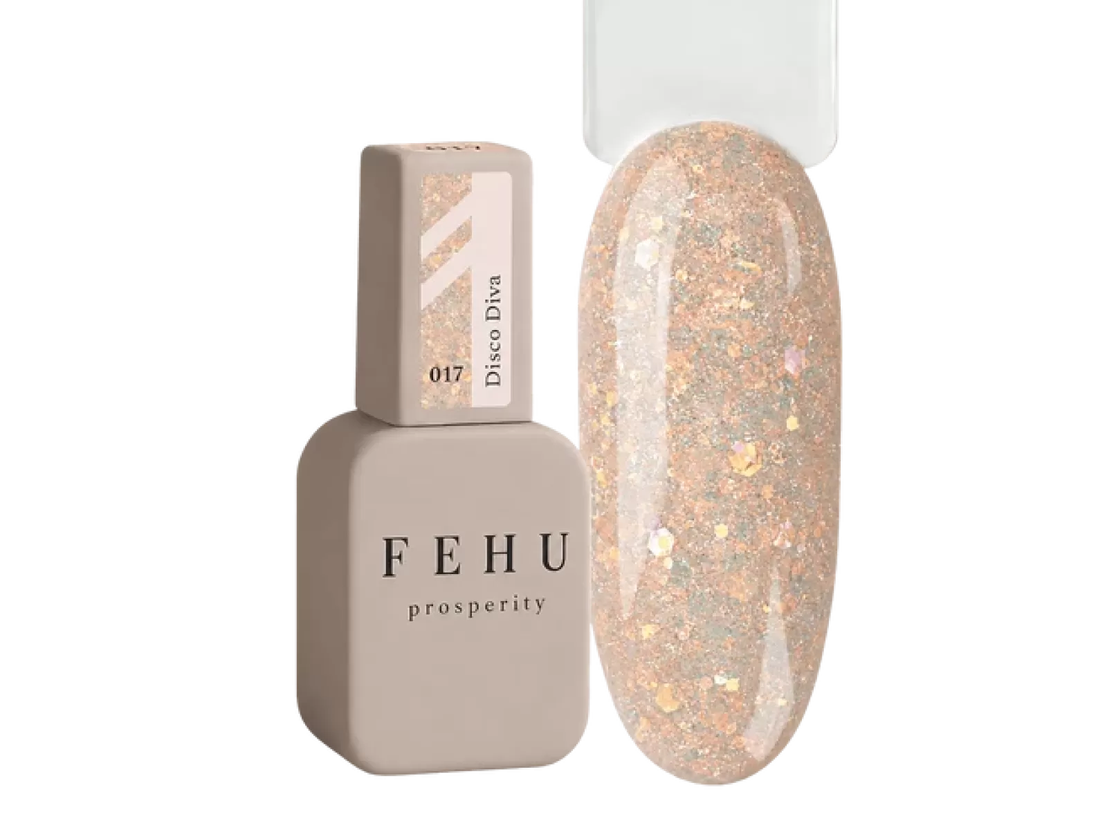 FEHU Gelinis lakas #017 Disco Diva, 12 ml | Gel Polish #017 Disco Diva, 12 ml FEHU Gelinis lakas #017 Disco Diva, 12 ml | Gel Polish #017 Disco Diva, 12 ml