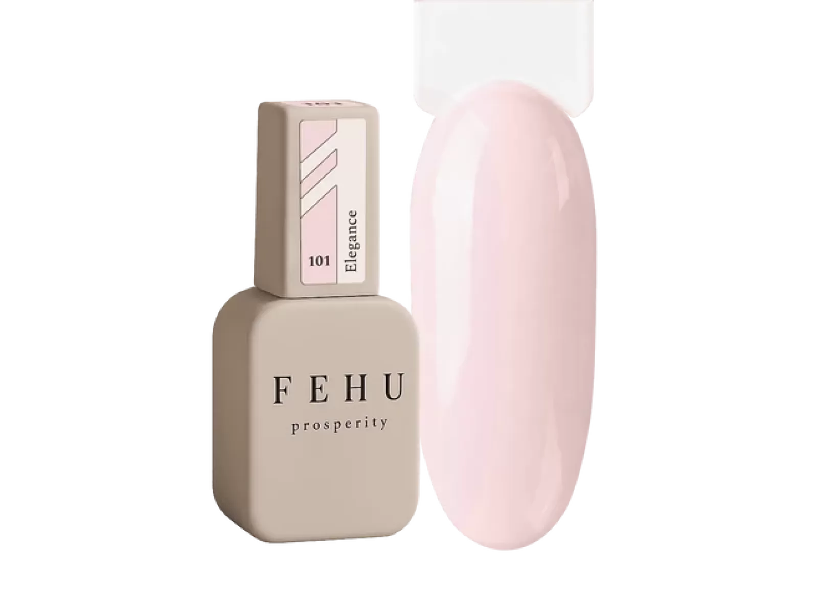 FEHU Gelinis lakas #101 Elegance, 12 ml | Gel Polish #101 Elegance, 12 ml
