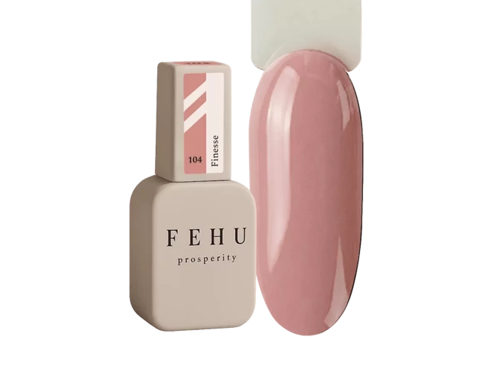 FEHU Gelinis lakas #104 Finesse, 12 ml | Gel Polish #104 Finesse, 12 ml