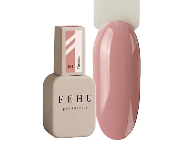 FEHU Gelinis lakas #104 Finesse, 12 ml | Gel Polish #104 Finesse, 12 ml FEHU Gelinis lakas #104 Finesse, 12 ml | Gel Polish #104 Finesse, 12 ml
