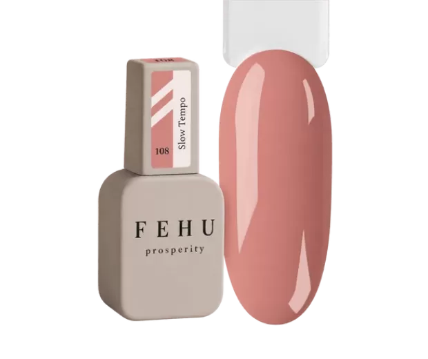 FEHU Gelinis lakas #108 Slow Tempo, 12 ml | Gel Polish #108 Slow Tempo, 12 ml FEHU Gelinis lakas #108 Slow Tempo, 12 ml | Gel Polish #108 Slow Tempo, 12 ml