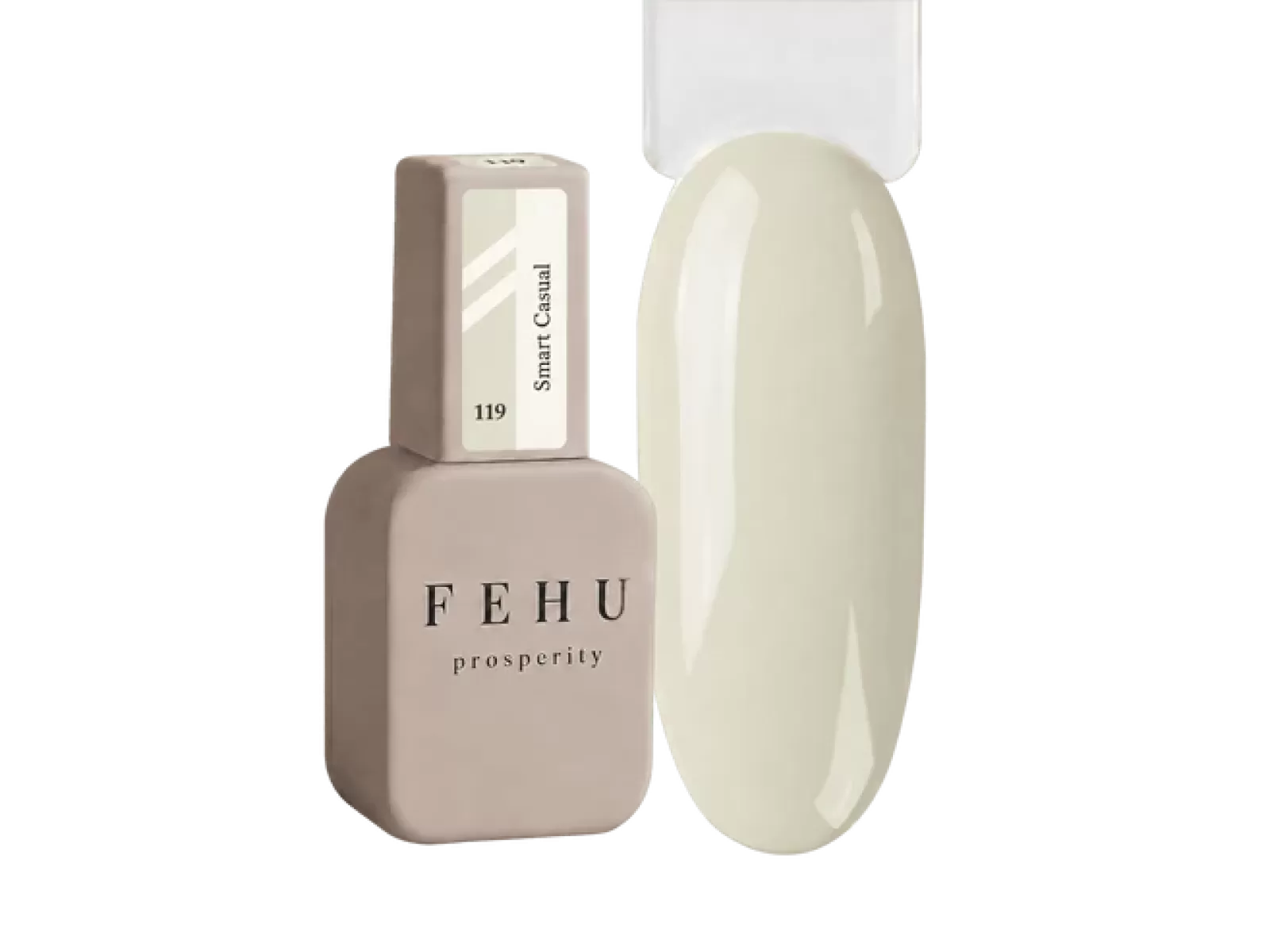 FEHU Gelinis lakas #119 Smart Casual, 12 ml | Gel Polish #119 Smart Casual, 12 ml
