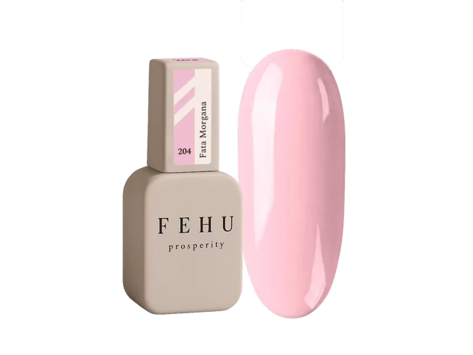 FEHU Gelinis lakas #204 Fata Morgana, 12 ml | Gel Polish #204 Fata Morgana, 12 ml