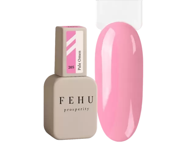FEHU Gelinis lakas #205 Pale Omen, 12 ml | Gel Polish #205 Pale Omen, 12 ml FEHU Gelinis lakas #205 Pale Omen, 12 ml | Gel Polish #205 Pale Omen, 12 ml