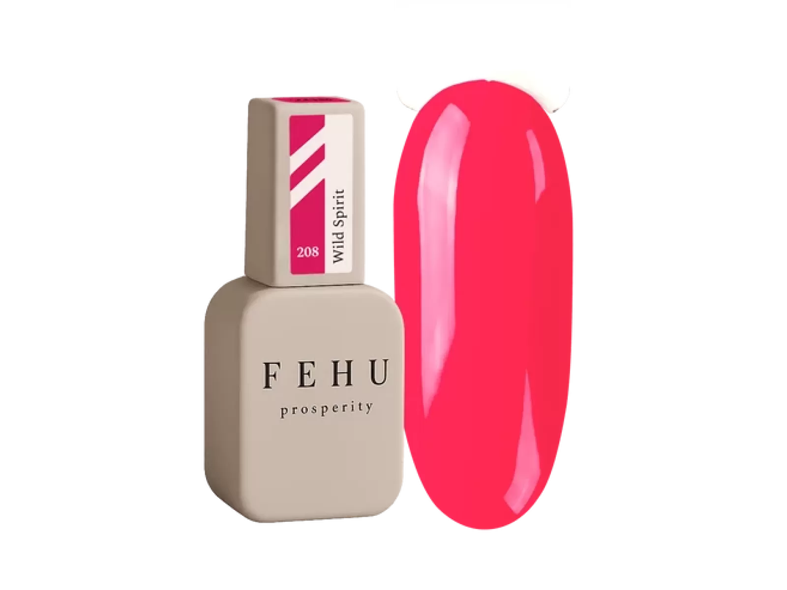 FEHU Gelinis lakas #208 Wild Spirit, 12 ml | Gel Polish #208 Wild Spirit, 12 ml FEHU Gelinis lakas #208 Wild Spirit, 12 ml | Gel Polish #208 Wild Spirit, 12 ml