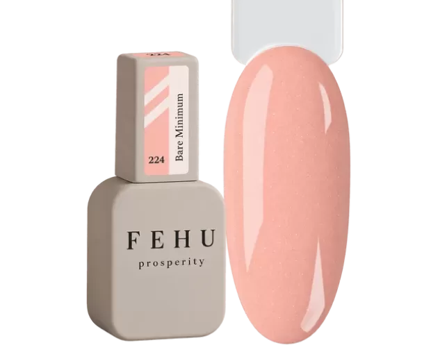 FEHU Gelinis lakas #224 Bare Minimum, 12 ml | Gel Polish #224 Bare Minimum, 12 ml FEHU Gelinis lakas #224 Bare Minimum, 12 ml | Gel Polish #224 Bare Minimum, 12 ml