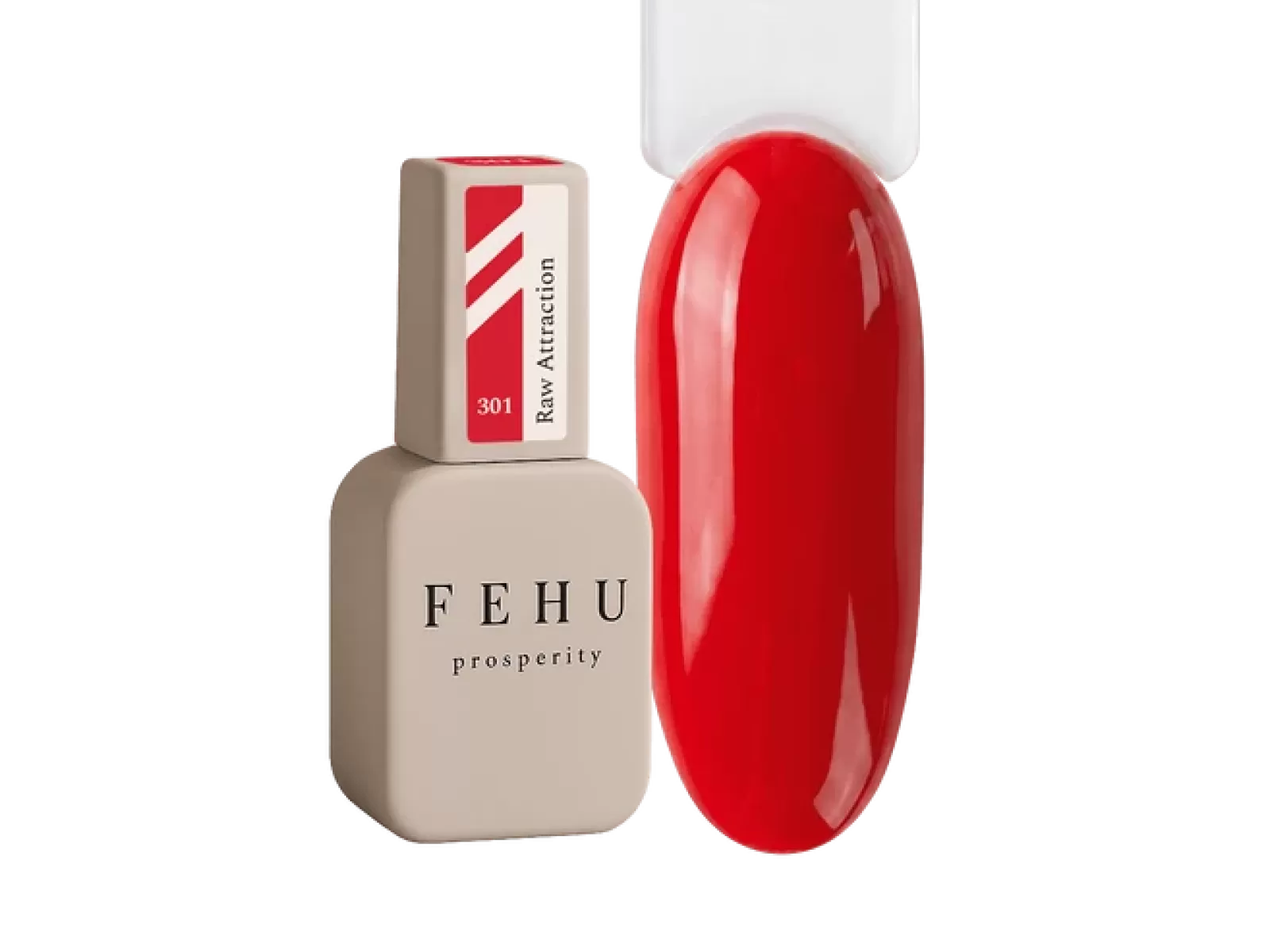 FEHU Gelinis lakas #301 Raw Attraction, 12 ml | Gel Polish #301 Raw Attraction, 12 ml