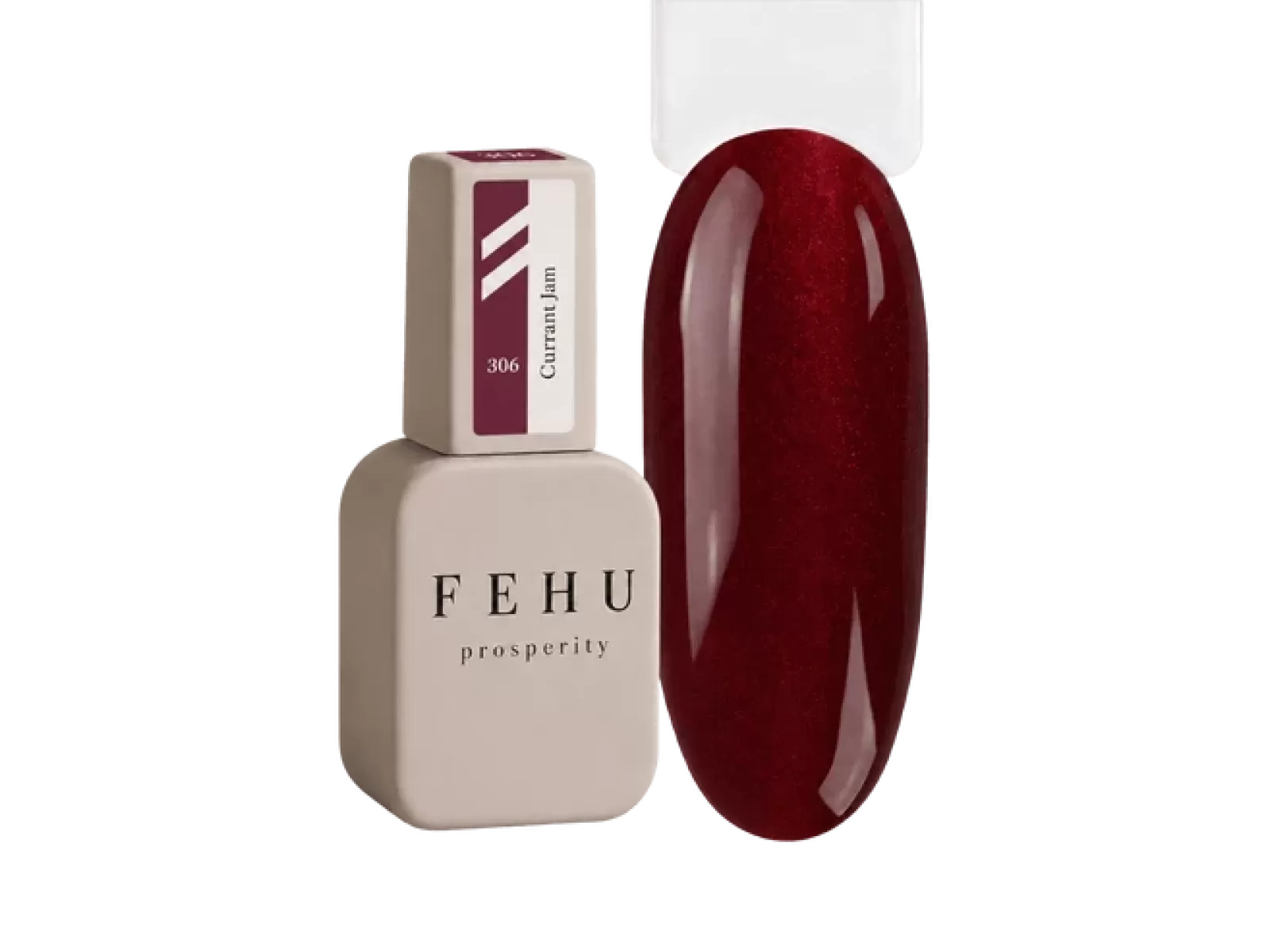 FEHU Gelinis lakas #306 Currant Jam, 12 ml | Gel Polish #306 Currant Jam, 12 ml FEHU Gelinis lakas #306 Currant Jam, 12 ml | Gel Polish #306 Currant Jam, 12 ml