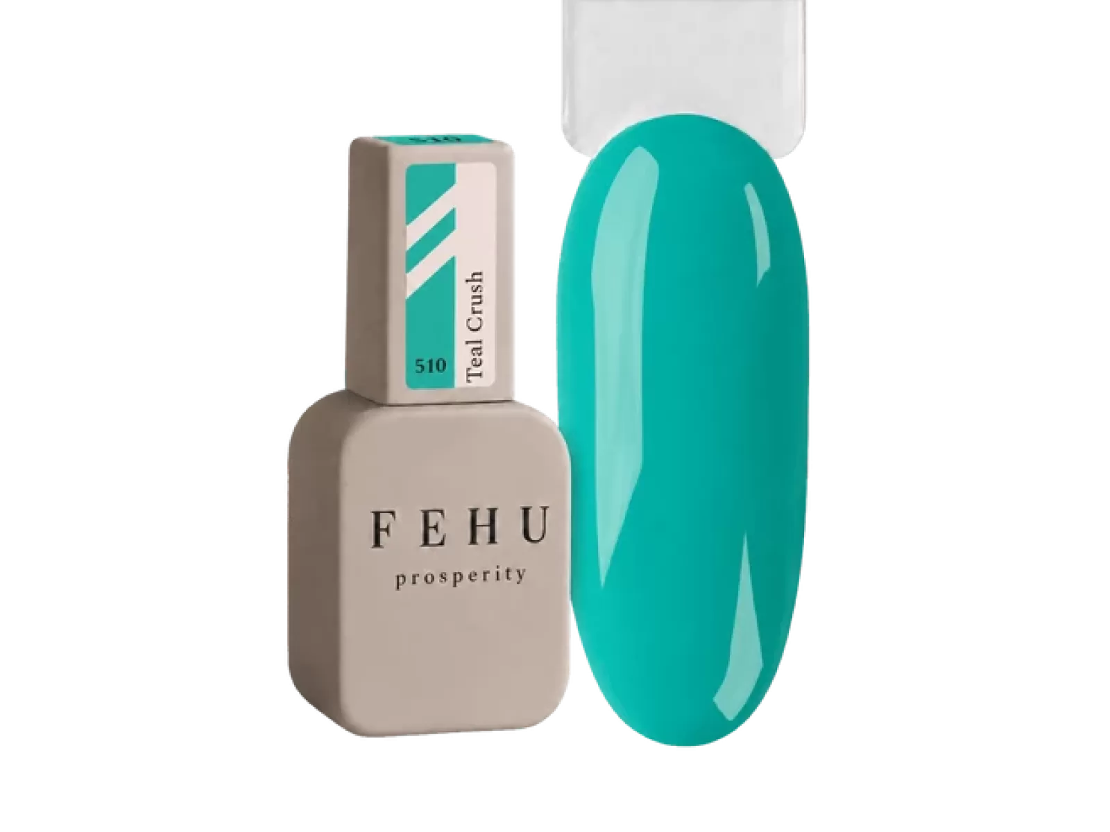 FEHU Gelinis lakas #510 Teal Crush, 12 ml | Gel Polish #510 Teal Crush, 12 ml FEHU Gelinis lakas #510 Teal Crush, 12 ml | Gel Polish #510 Teal Crush, 12 ml