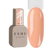 FEHU Gelinis lakas #710 Apricot Kiss, 12 ml | Gel Polish #710 Apricot Kiss, 12 ml