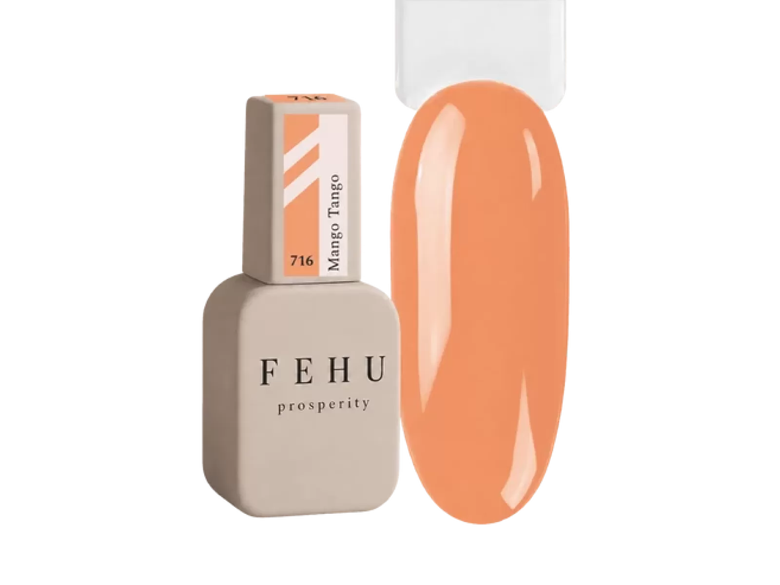 FEHU Gelinis lakas #716 Mango Tango, 12 ml | Gel Polish #716 Mango Tango, 12 ml FEHU Gelinis lakas #716 Mango Tango, 12 ml | Gel Polish #716 Mango Tango, 12 ml