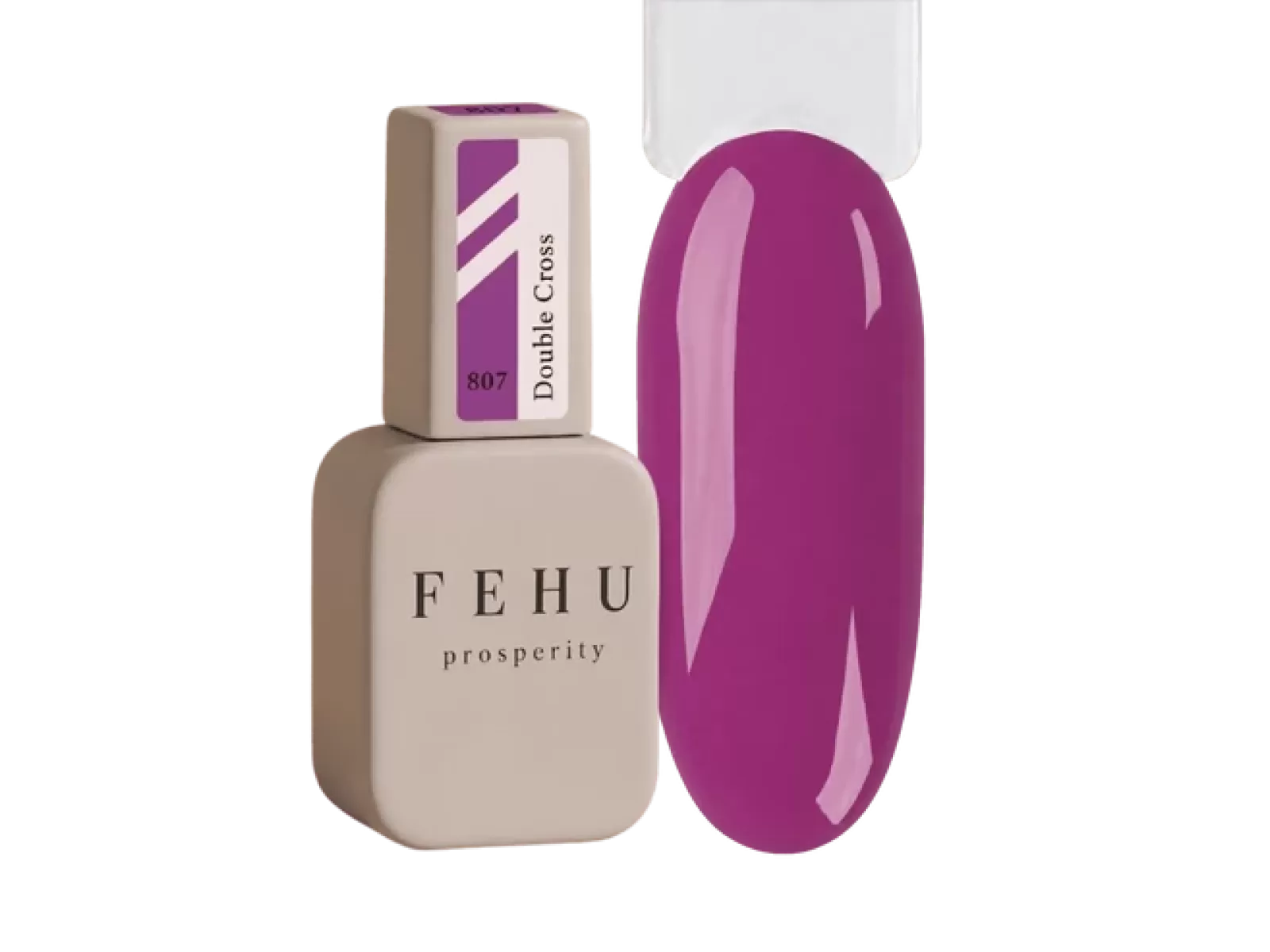 FEHU Gelinis lakas #807 Double Cross, 12 ml | Gel Polish #807 Double Cross, 12 ml