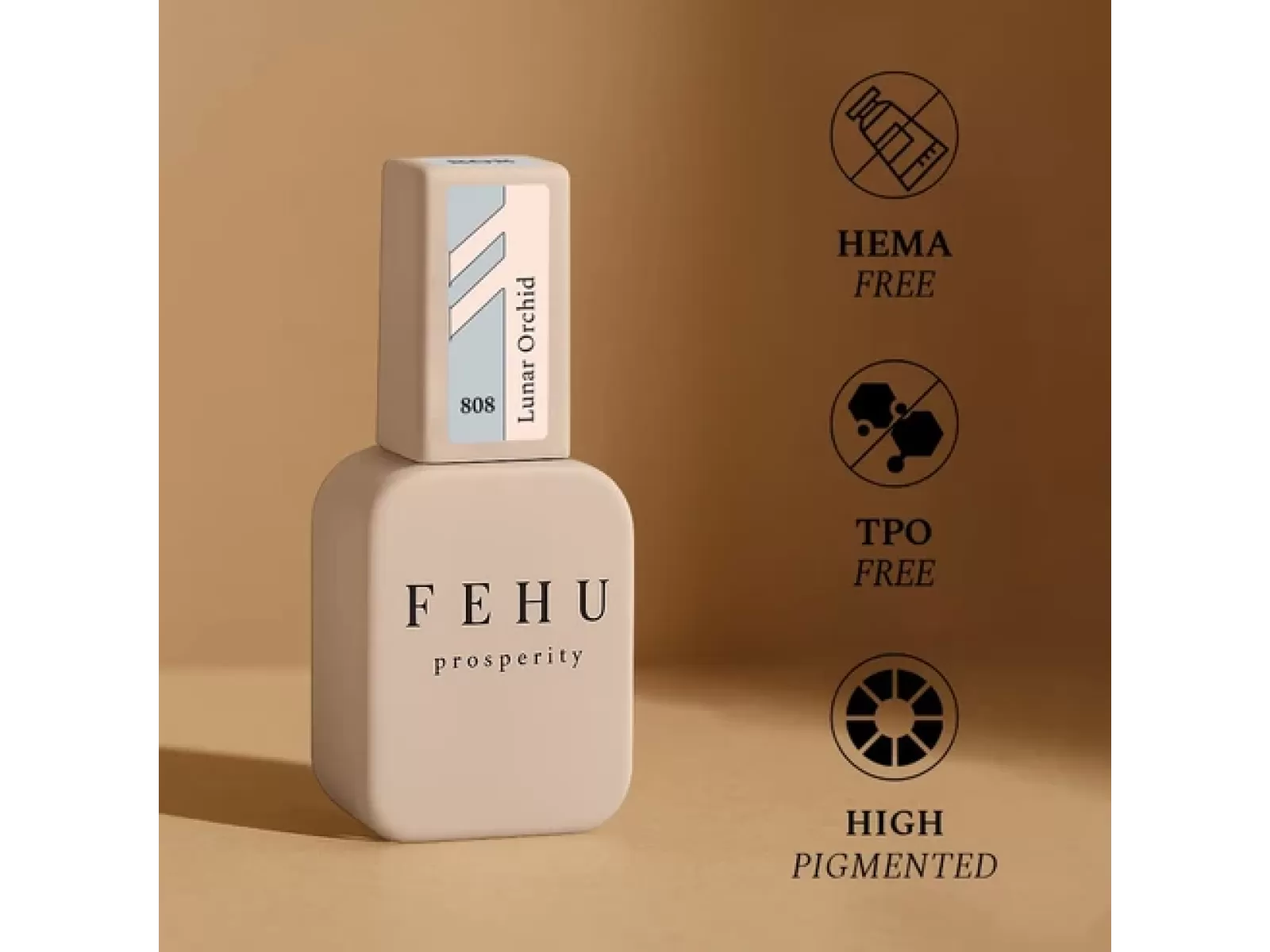 FEHU Gelinis lakas #808 Lunar Orchid, 12 ml | Gel Polish #808 Lunar Orchid, 12 ml FEHU Gelinis lakas #808 Lunar Orchid, 12 ml | Gel Polish #808 Lunar Orchid, 12 ml
