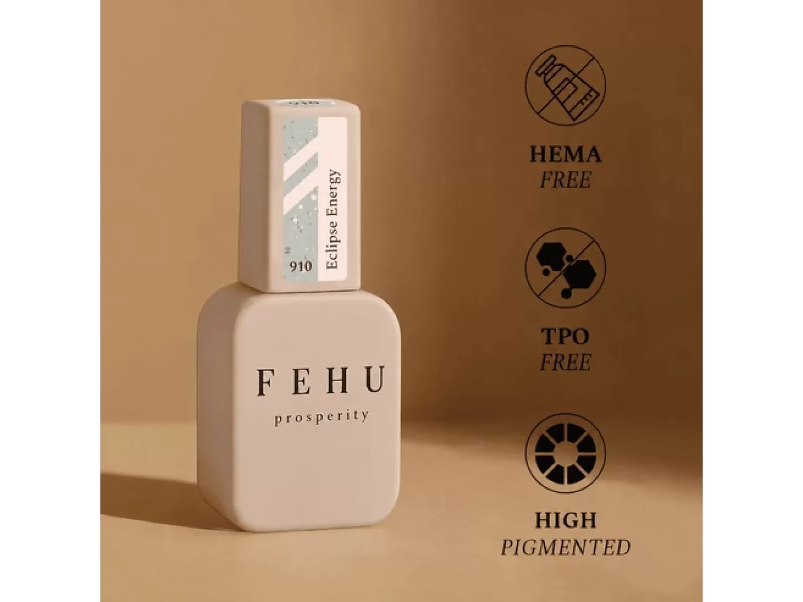 FEHU Gelinis lakas #910 Eclipse Energy, 12 ml | Gel Polish #910 Eclipse Energy, 12 ml FEHU Gelinis lakas #910 Eclipse Energy, 12 ml | Gel Polish #910 Eclipse Energy, 12 ml