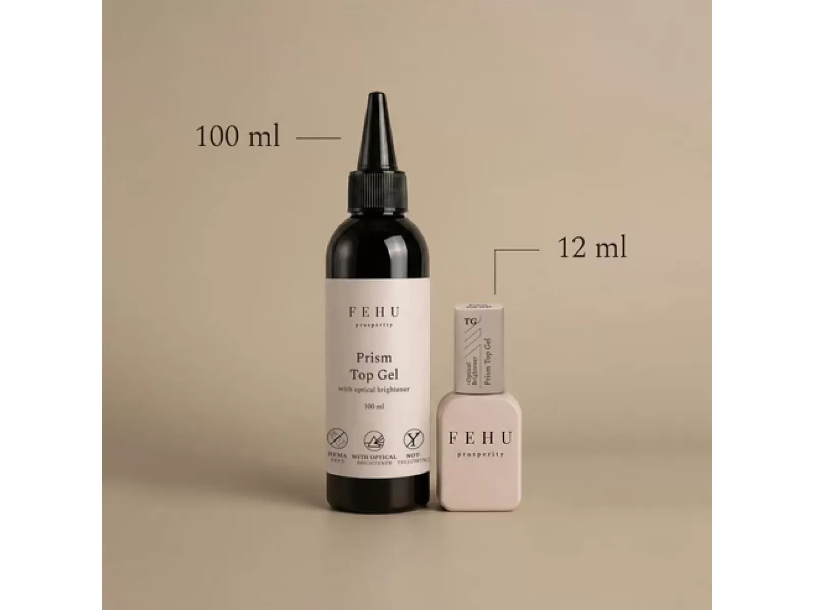 FEHU Viršutinis gelis Prism, 100 ml | Prism Top Gel, 100 ml
