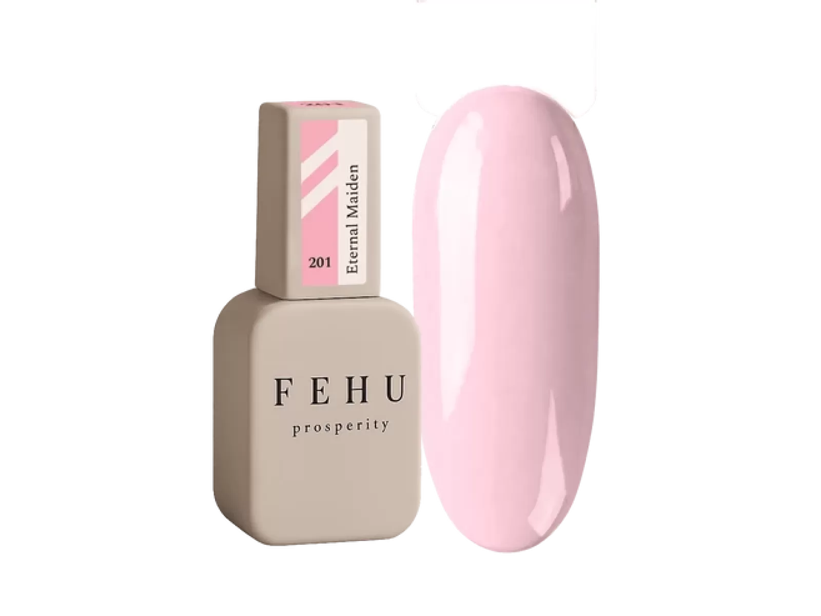 FEHU Gelinis lakas #201 Eternal Maiden, 12 ml | Gel Polish #201 Eternal Maiden, 12 ml