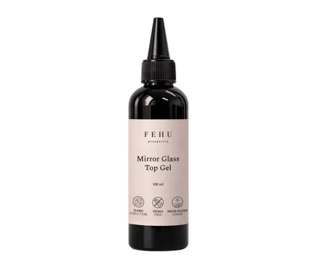 FEHU Viršutinis gelis Mirror Glass, 100 ml | Mirror Glass Top Gel, 100 ml FEHU Viršutinis gelis Mirror Glass, 100 ml | Mirror Glass Top Gel, 100 ml