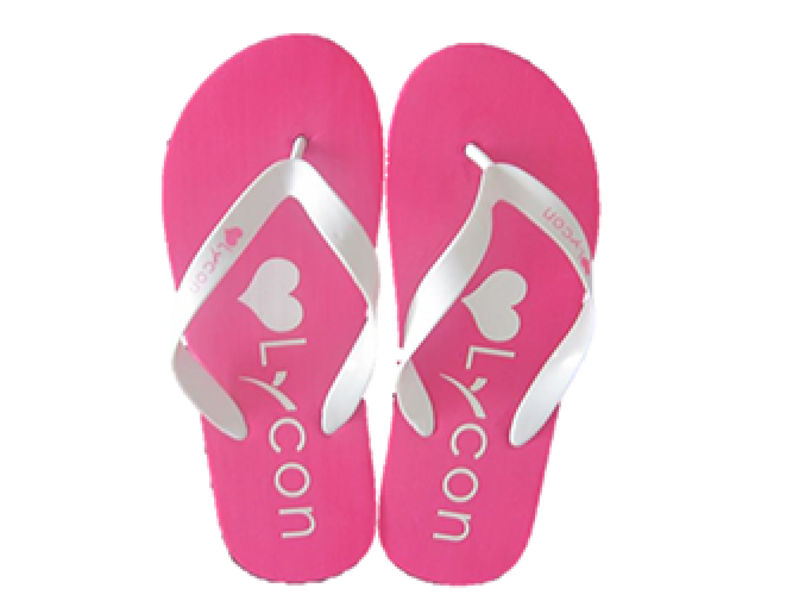 Lycon šlepetės, rožinės | Lycon Flip Flops with Logo, Pink