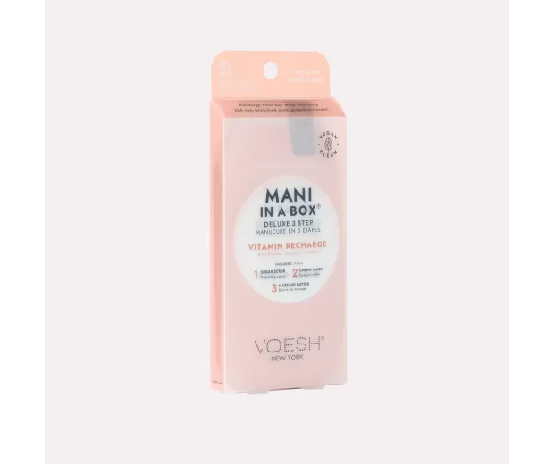 VOESH Mani in a Box Deluxe 3 Step Vitamin Recharge | Trijų žingsnių manikiūras dėžutėje VOESH Mani in a Box Deluxe 3 Step Vitamin Recharge | Trijų žingsnių manikiūras dėžutėje