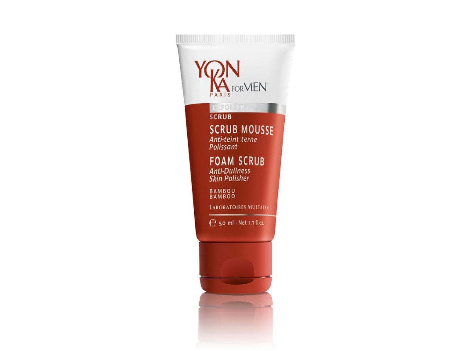 Men's Foam scrub 50ml | Abrazyvinis šveitiklis veidui, linija vyrams 50ml