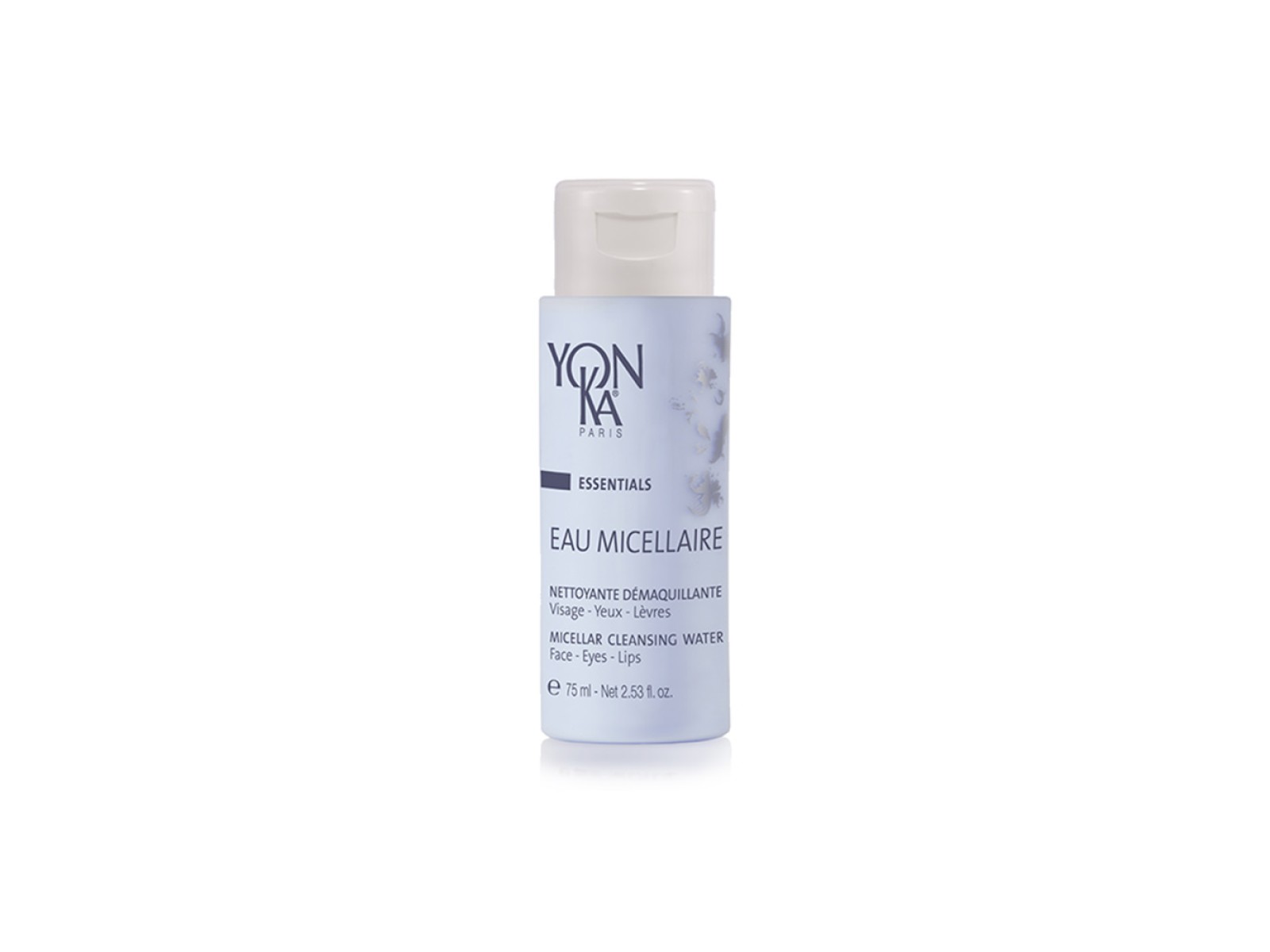 YONKA Micelinis vanduo veidui, akims, lūpoms, kaklui ir dekoltė, 75ml | Eau micellaire 75ml YONKA Micelinis vanduo veidui, akims, lūpoms, kaklui ir dekoltė, 75ml | Eau micellaire 75ml