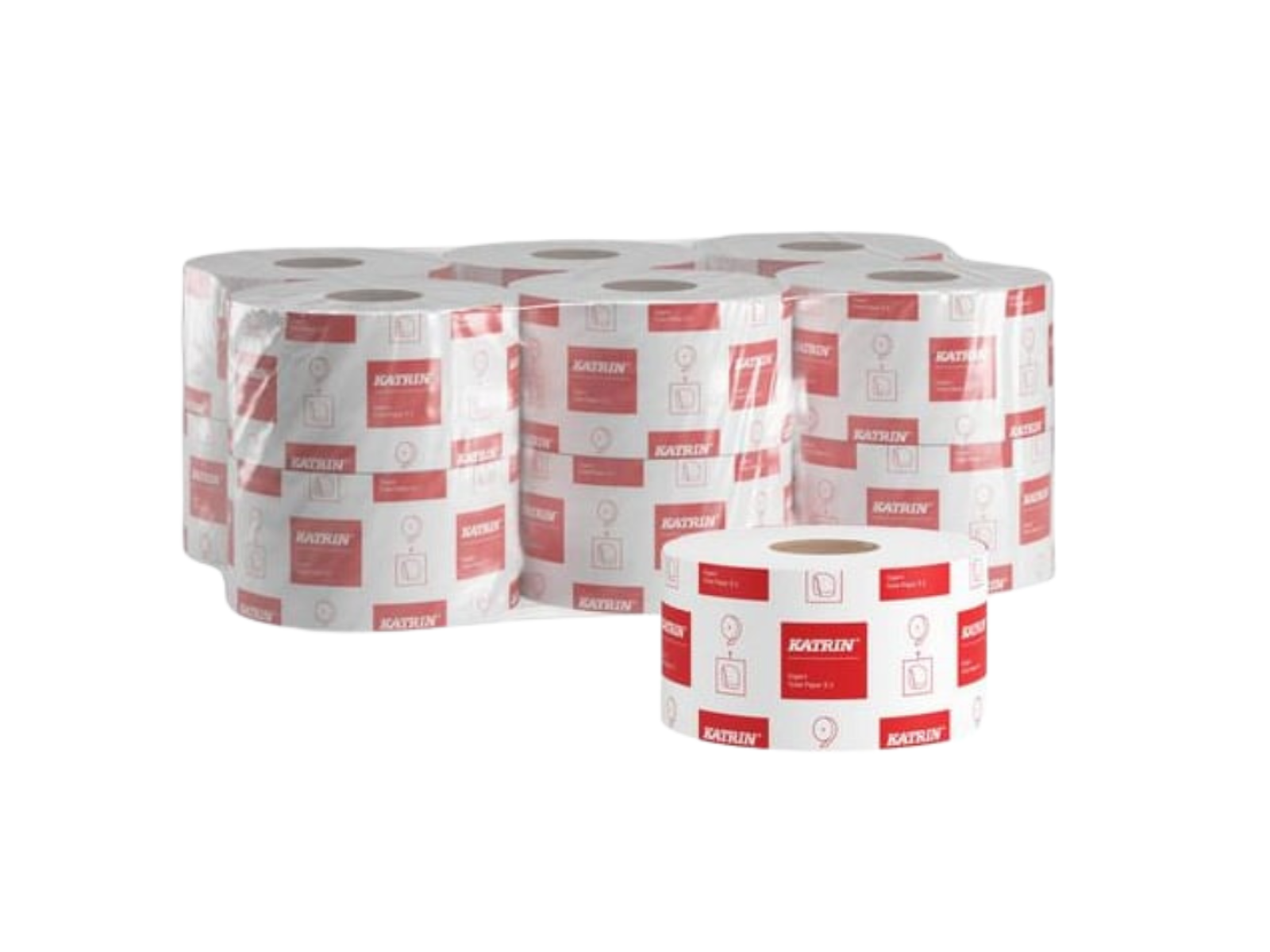 Katrin® tualetinis popierius 106101, 12x200m | Katrin® toilet paper 106101, 12x200m