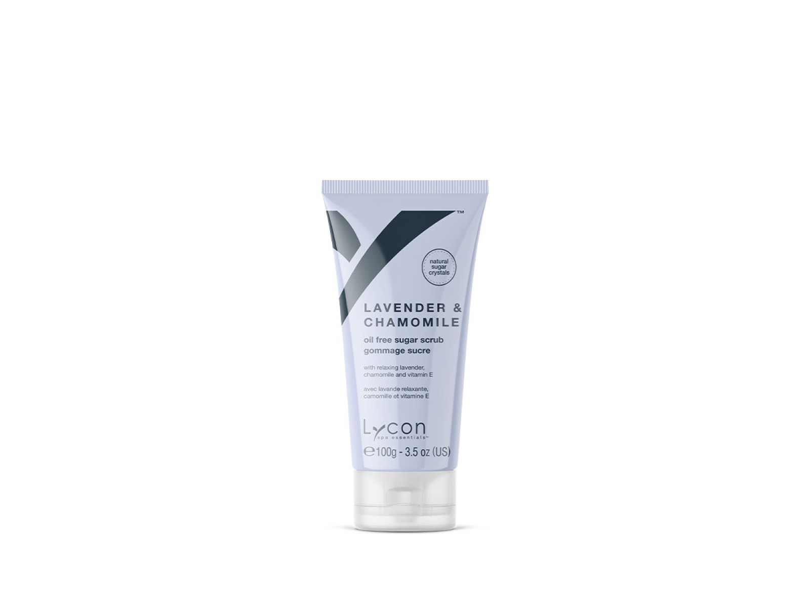 LAVENDER & CHAMOMILE SUGAR SCRUB 100 g | Levandų ir ramunėlių kūno šveitiklis cukraus pagrindu be aliejaus 100 g LAVENDER & CHAMOMILE SUGAR SCRUB 100 g | Levandų ir ramunėlių kūno šveitiklis cukraus pagrindu be aliejaus 100 g