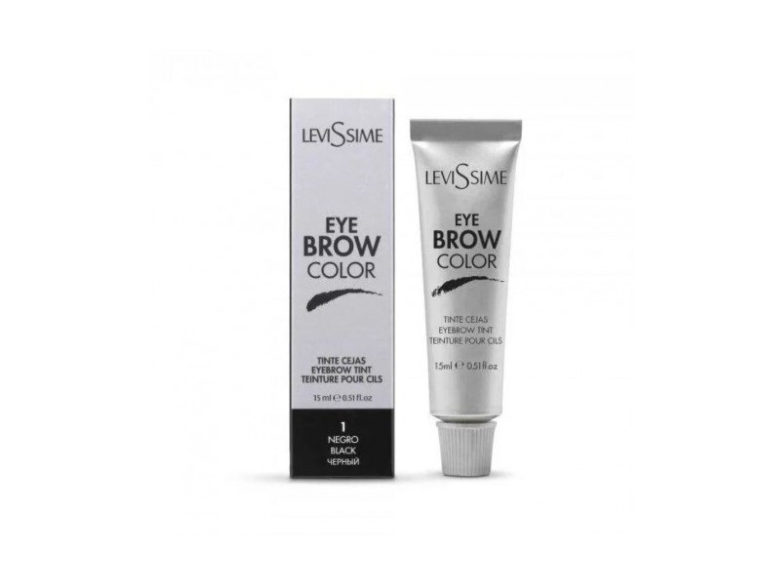 Levissime antakių dažai juodi (15 ml) | Levissime EyeBrow Tint Black (15ml) Levissime antakių dažai juodi (15 ml) | Levissime EyeBrow Tint Black (15ml)