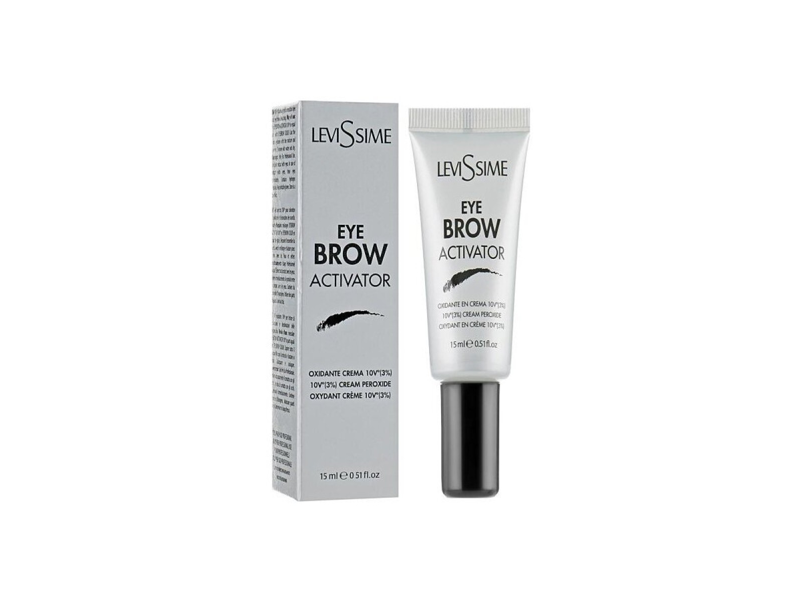 Levissime antakių dažų oksidantas 3%, 15 ml| Levissime Eye Brow Activator 3% (15ml) Levissime antakių dažų oksidantas 3%, 15 ml| Levissime Eye Brow Activator 3% (15ml)
