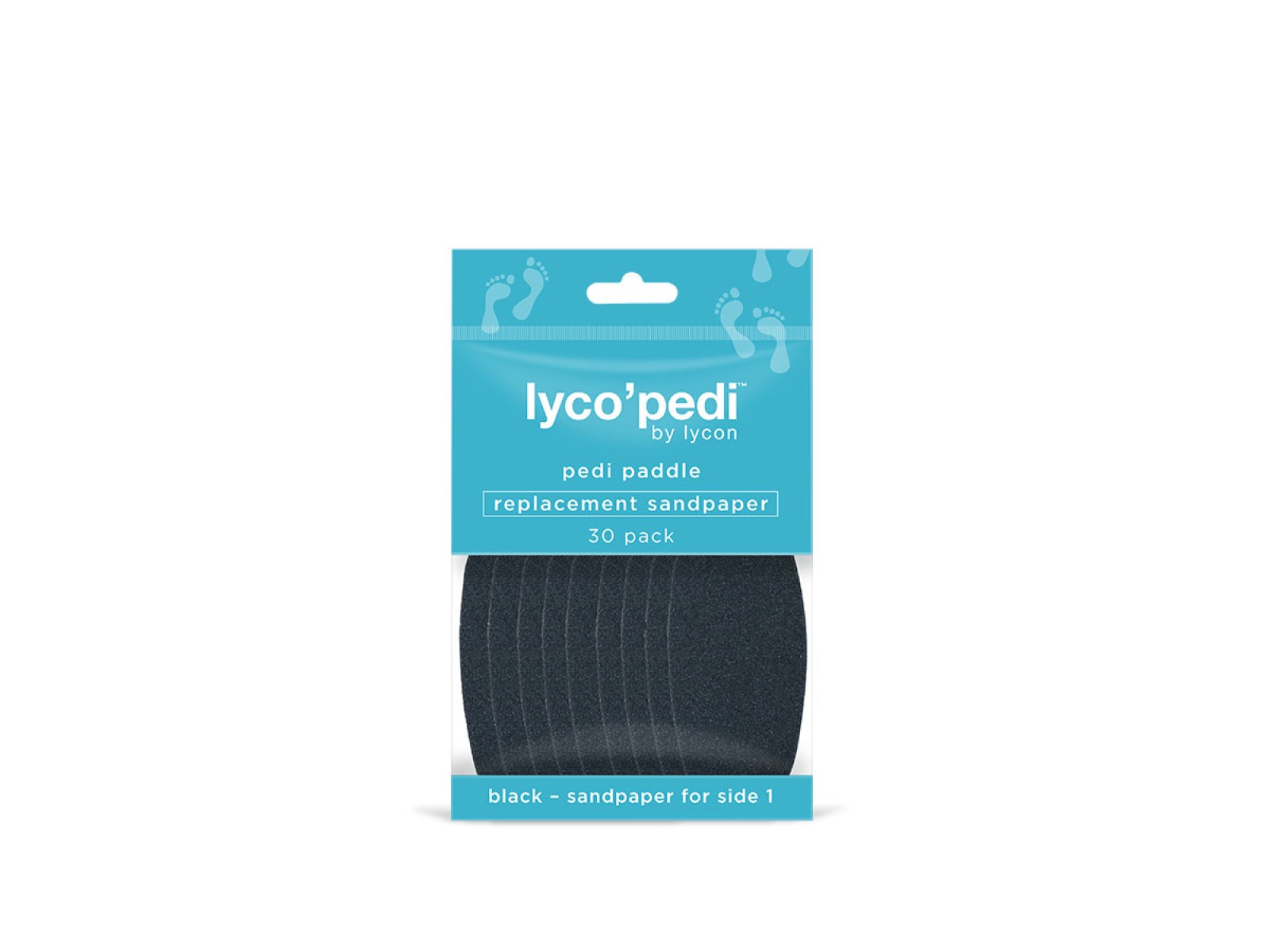 Lyco'pedi dildės keičiami šveitimo popierėliai (30 vnt.) | LYCO’PEDI PADDLE REPLACEMENT SANDPAPER (30 pcs.) Lyco'pedi dildės keičiami šveitimo popierėliai (30 vnt.) | LYCO’PEDI PADDLE REPLACEMENT SANDPAPER (30 pcs.)
