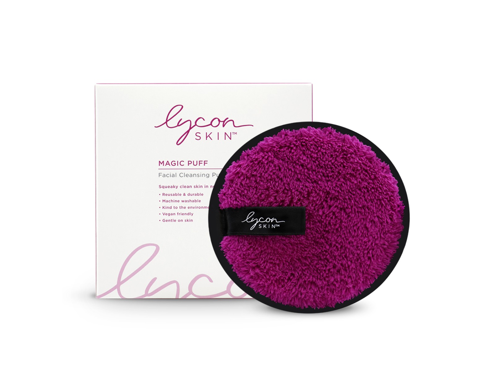 LYCON Skin magiška dvipusė kosmetinė pagalvėlė | MAGIC PUFF