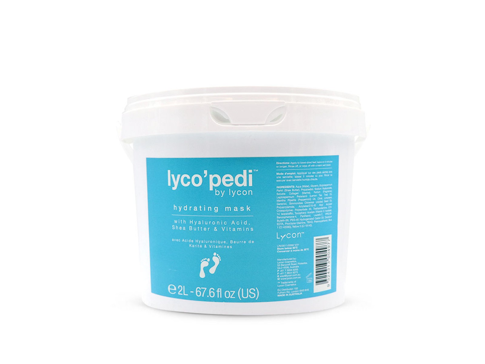 Lyco’pedi Drėkinanti kaukė 2L | LYCO’PEDI HYDRATING MASK 2L Lyco’pedi Drėkinanti kaukė 2L | LYCO’PEDI HYDRATING MASK 2L