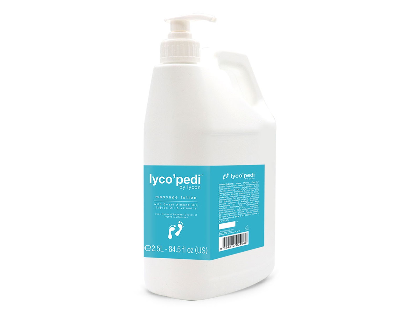 Lyco’pedi Losjonas masažui 2.5L | LYCO’PEDI MASSAGE LOTION 2.5L Lyco’pedi Losjonas masažui 2.5L | LYCO’PEDI MASSAGE LOTION 2.5L