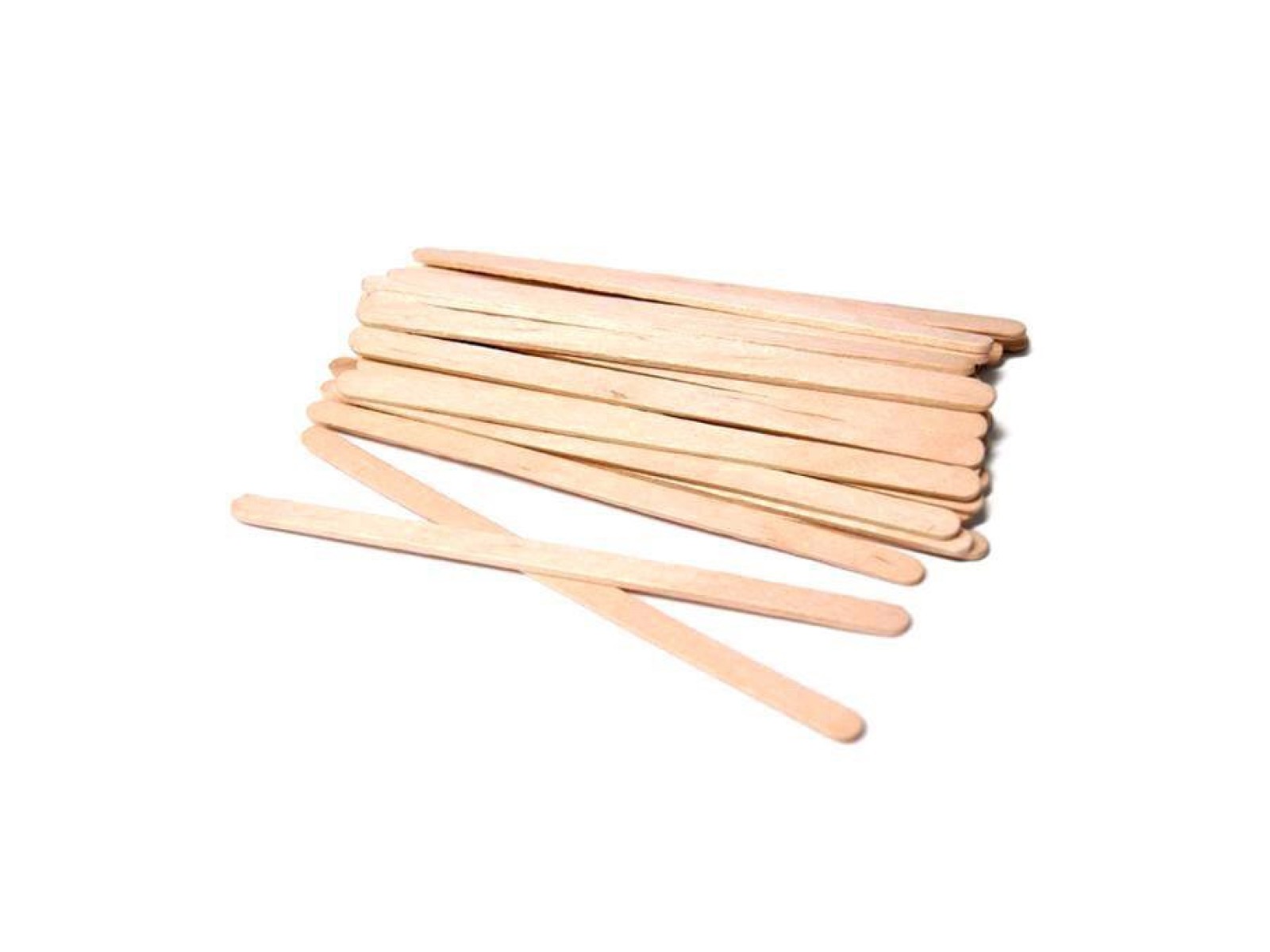 Medinės mentelės veidui (100 vnt) | Wooden spatulas for the FACE (100 pcs)