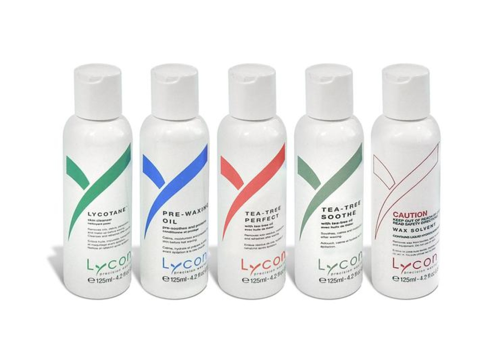 Mini rinkinys prieš ir po depiliacijos 5x125ml | PRE & POST WAXING KIT 5x125ml 