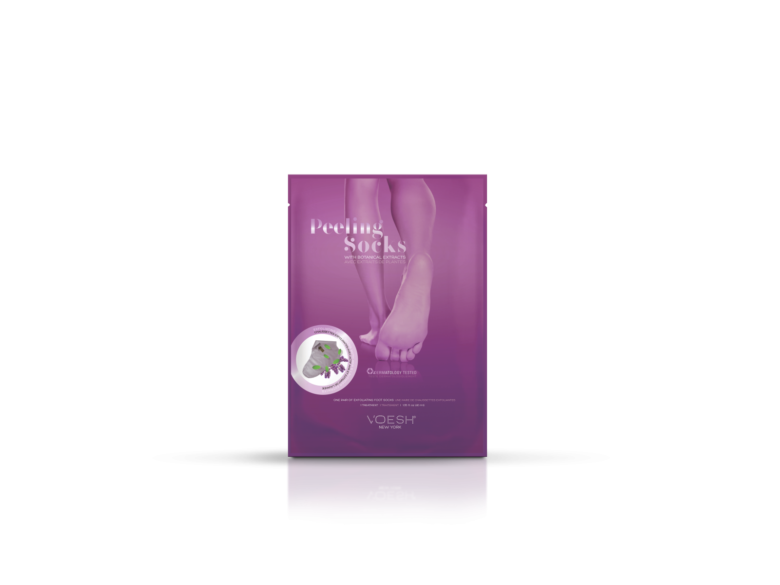 VOESH Exfoliating Peeling Socks | Pėdų odą atnaujinančios kojinės VOESH Exfoliating Peeling Socks | Pėdų odą atnaujinančios kojinės