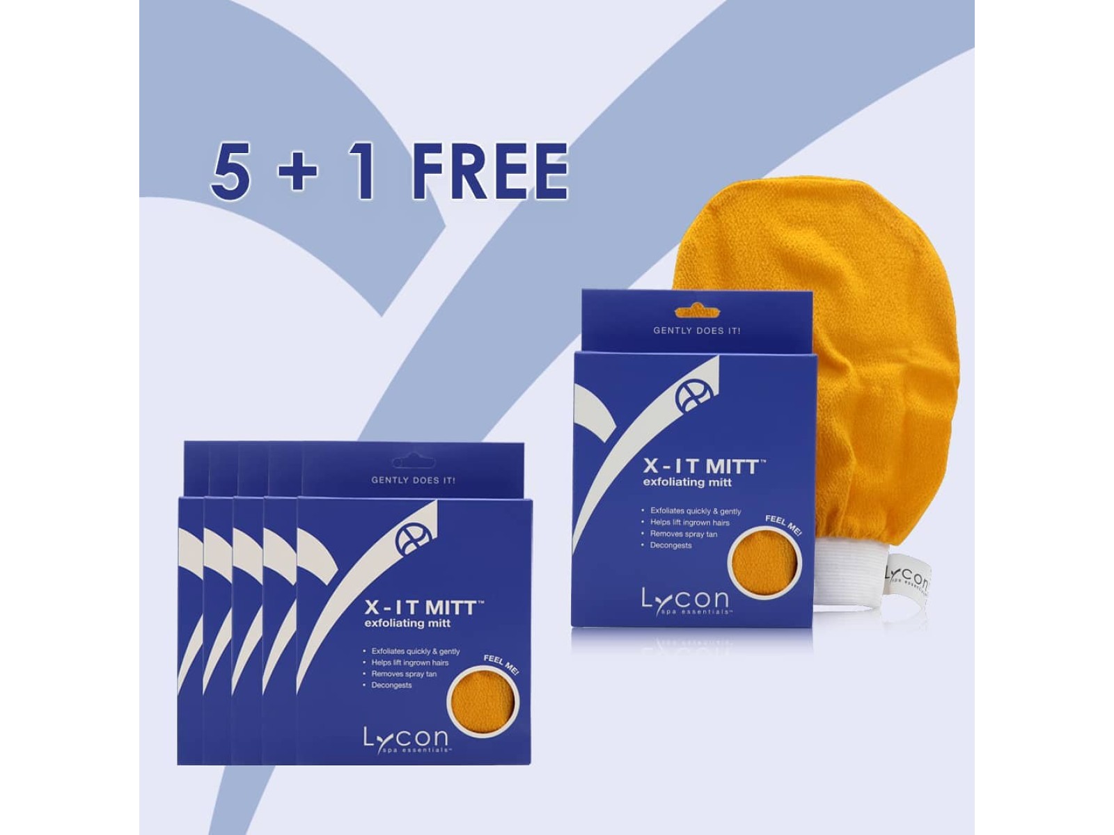 X-it Mitt šveitimo pirštinės kūnui 5+1 | X-it Mitt 5+1 X-it Mitt šveitimo pirštinės kūnui 5+1 | X-it Mitt 5+1