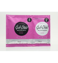 Gel-Ohh! Jelly Spa Bath - Rose 2x50g