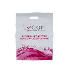 LYCON baltas plastikinis maišelis | LYCON White Plastic Splash BAG