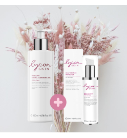 Lycon Skin MICELLAR FACIAL CLEANSING GEL, 200 ml + Lycon Skin DAILY MOISTURE PROTECTION DAY CREAM, 