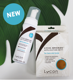 Lyco-Bronze Self Tanning Foam 200 ml + Application Mitt