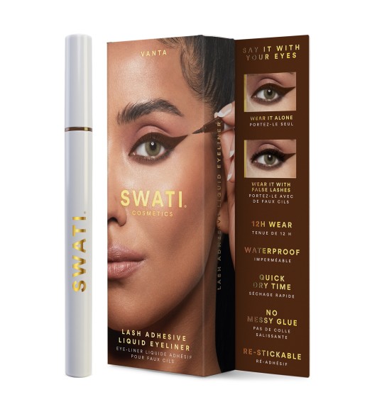 Swati Lash Adhesive Liquid Eyeliner Vanta (brown) 